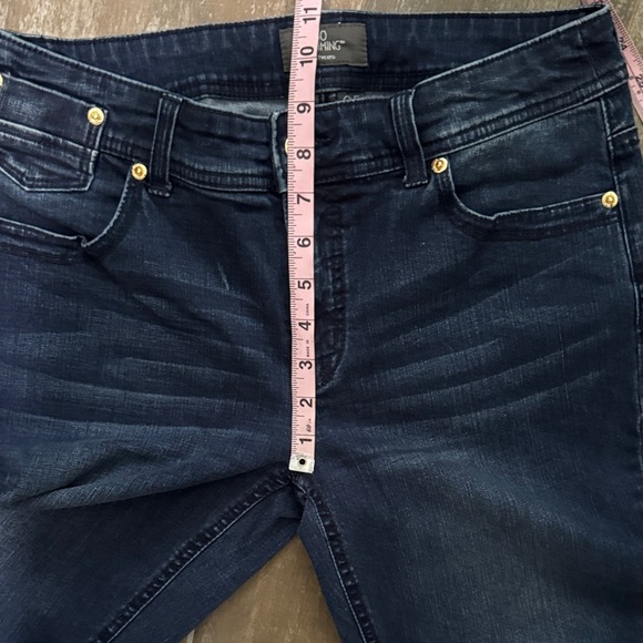 Chico's SO SLIMMING Dark Blue Straight Leg Women's Jeans - Picture 6 of 10